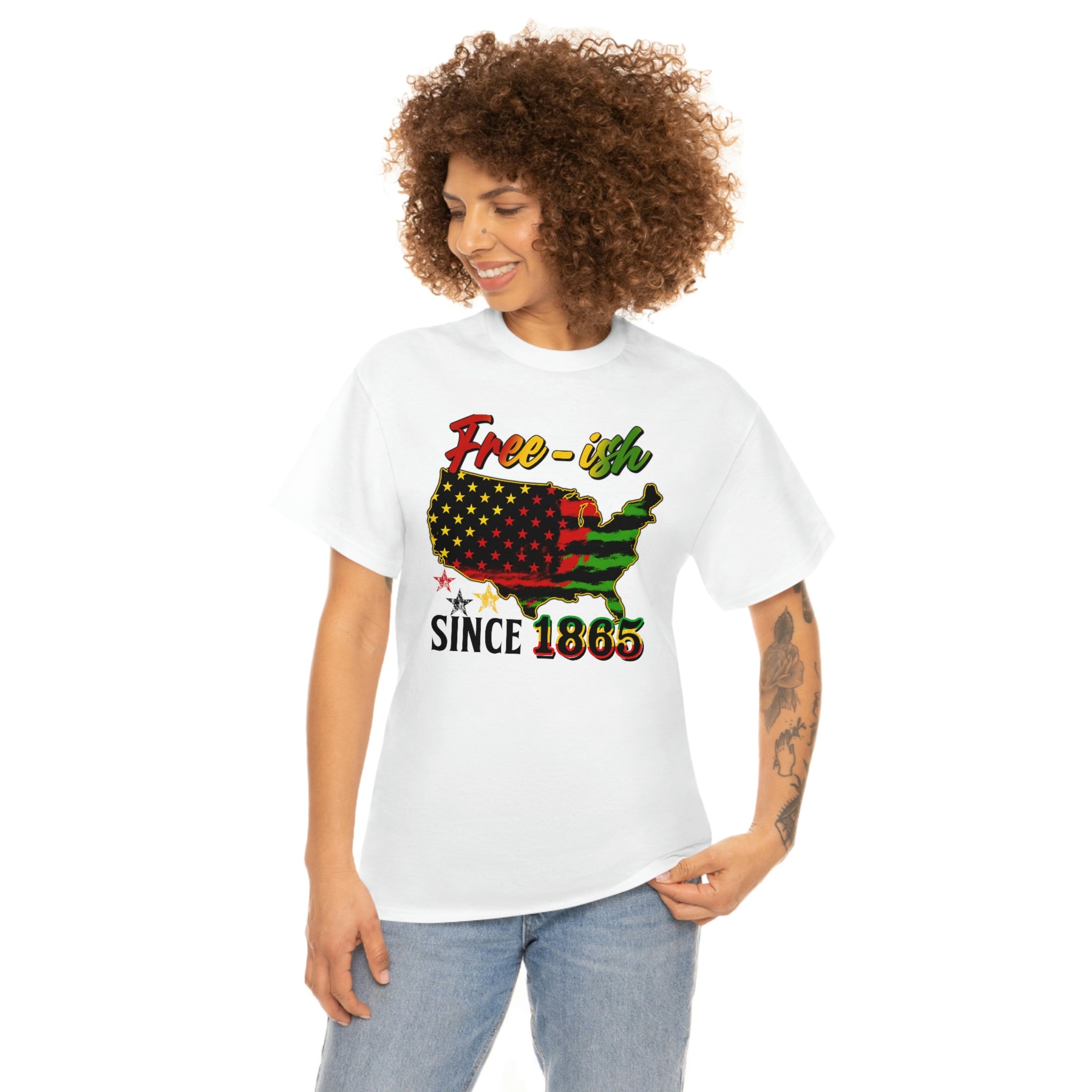 Juneteenth, T-shirt, Black History t-shirt, BLM Free-ish Since 1865