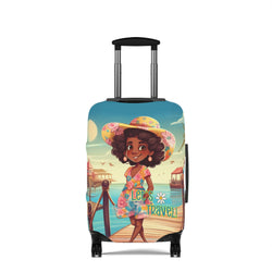 Luggage Cover, Luggage Protector, Suitcase Protector Travel Suitcase Cover, Boardwalk