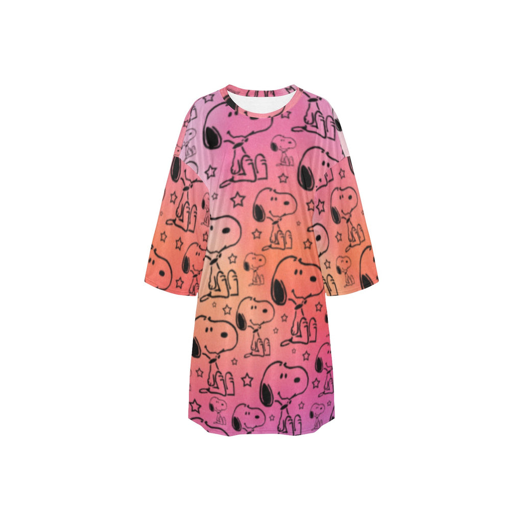 Women's Oversized Pajamas, Sleep Tee Pajamas