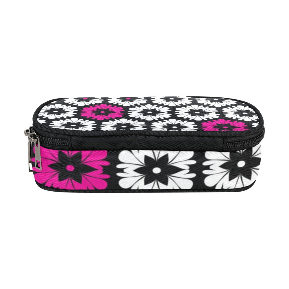 Flower Theme Print Pencil Pouch Pencil Pouch