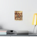 African Canvas, Canvas for Home Decor, Wall Decoration, Housewarming Gift,