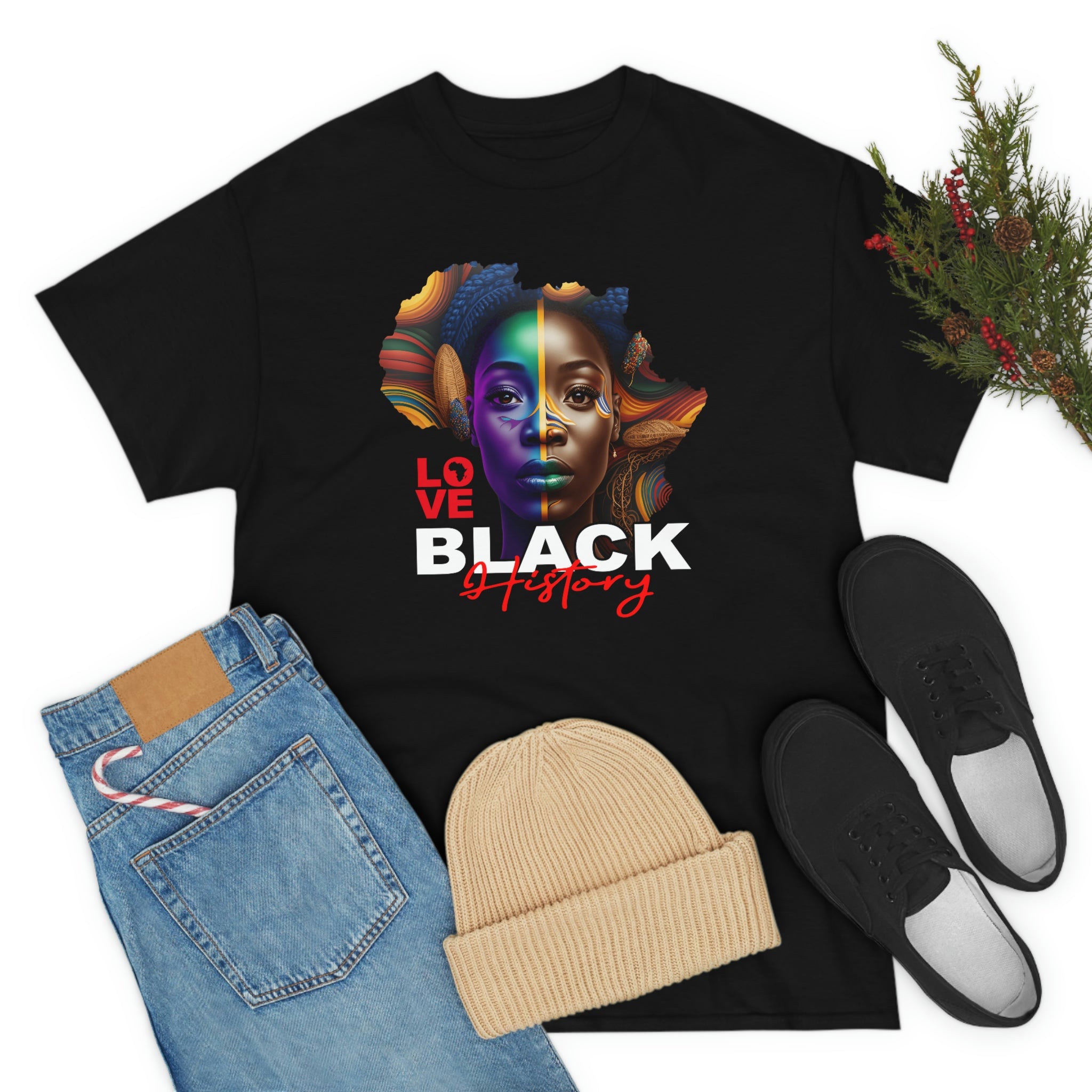 Black History t-shirt, Black History, Africa, Cotton T-shirt