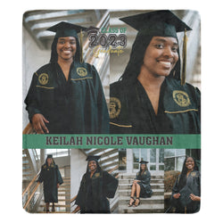 Graduate Ultra-Soft Micro Fleece Blanket 70''x80''