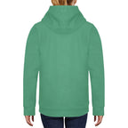 Merry Christmas Women's Fleece Hoodie w/ White Lining Hood