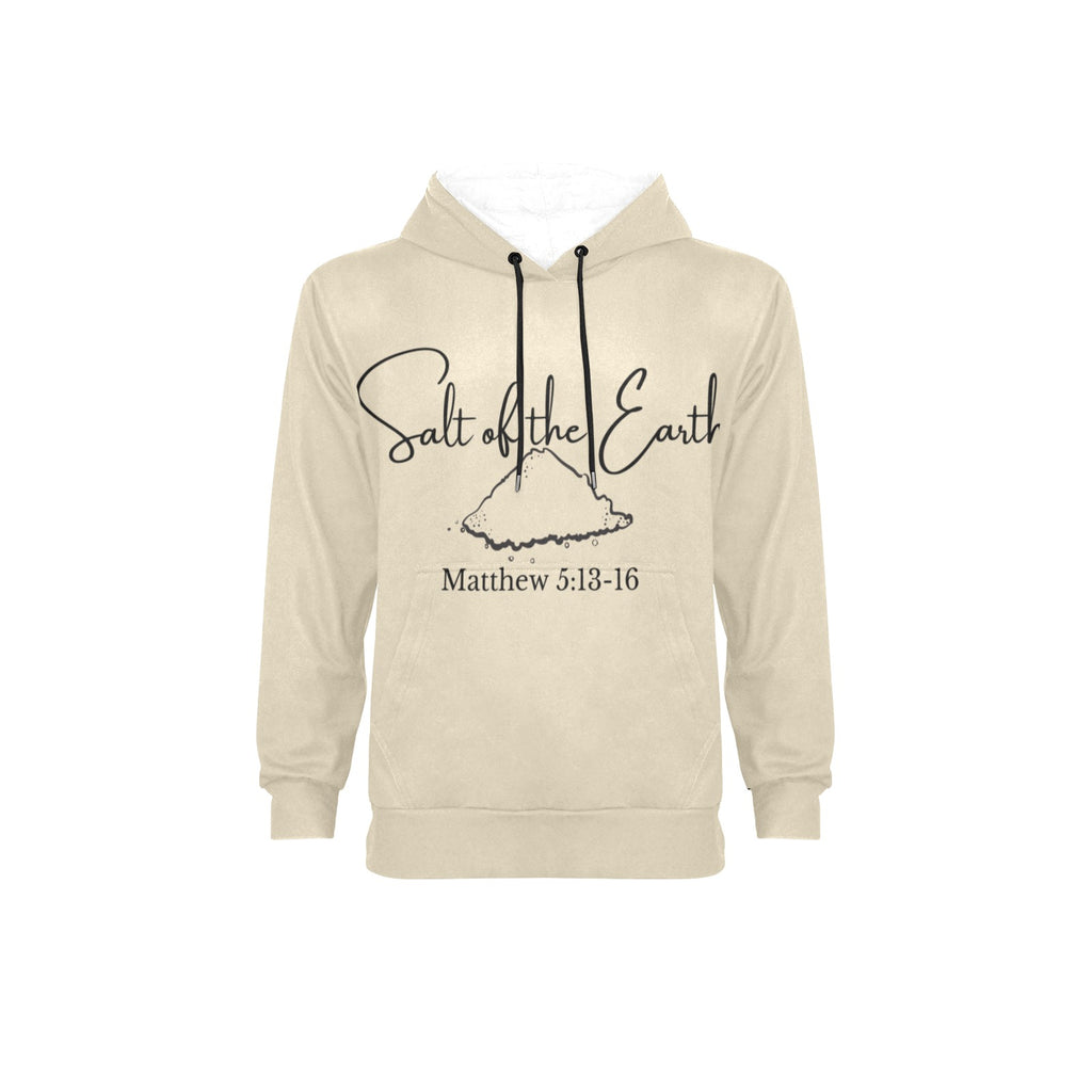 SaltoftheEarth Men's Fleece Hoodie w/ White Lining Hood