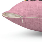 Polyester Square Pillow, Daughter of the King