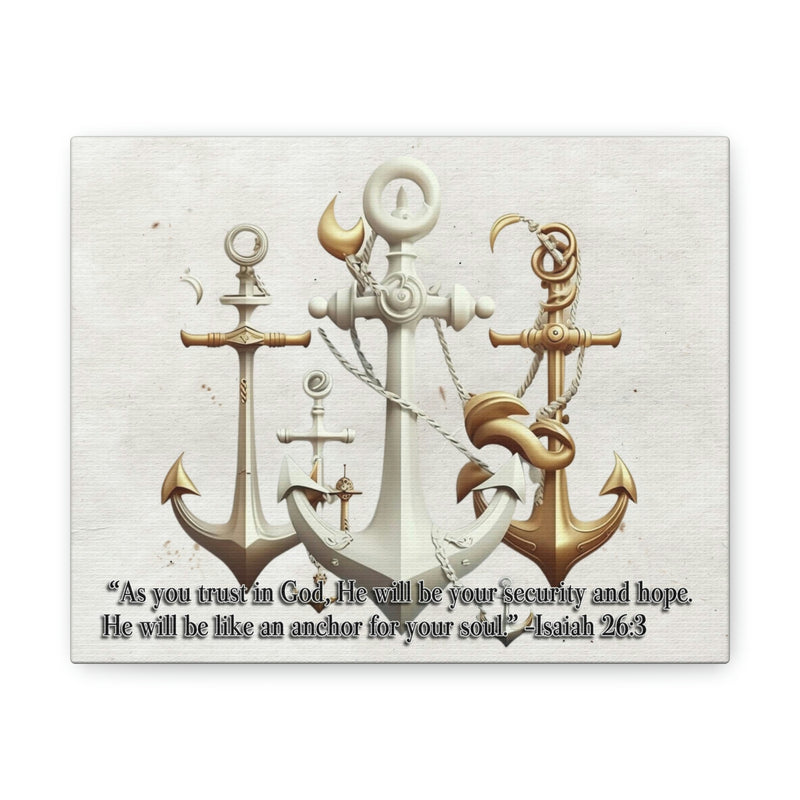 Canvas, Anchor Canvas, Anchor, Wall Decorations, Naval Decorations