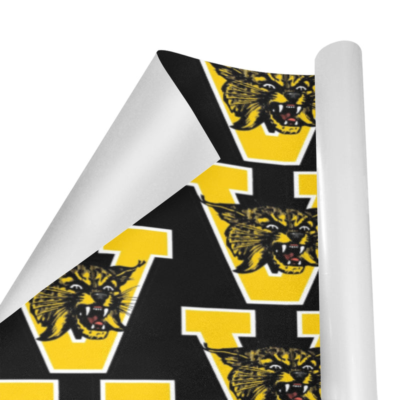 Valdosta Wildcat Wrapping Paper Gift Wrapping Paper 58"x 23" (3 Rolls)