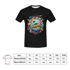 Let's Travel All Over Print T-Shirt for Men (USA Size)