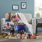 Custom, Personalized Ultra-Soft Micro Fleece Blanket 70''x80''