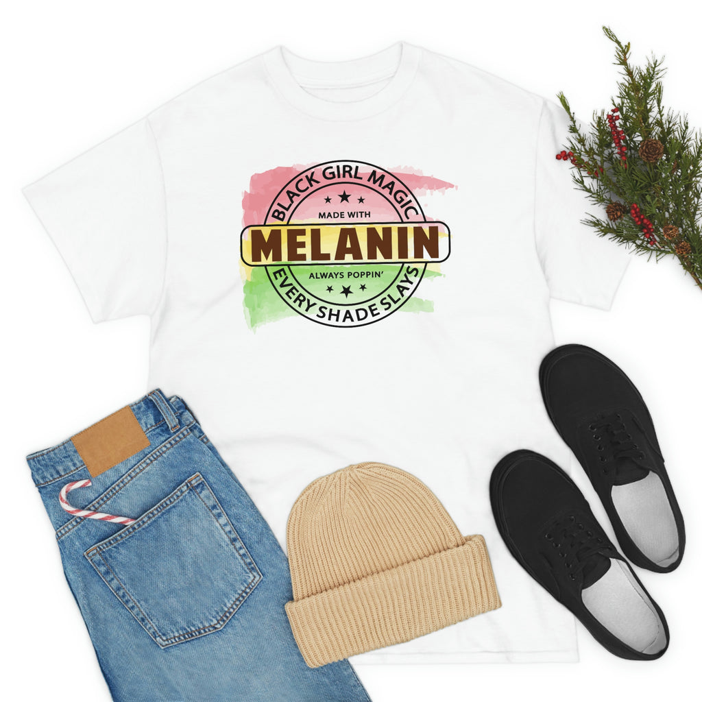 Black Girl Magic, Black History Tee, BLM, Cotton T-shirt, Cotton Tee