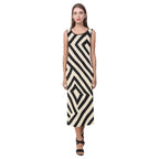 Open Fork Long Dress