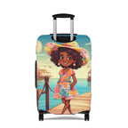 Luggage Cover, Luggage Protector, Suitcase Protector Travel Suitcase Cover, Boardwalk