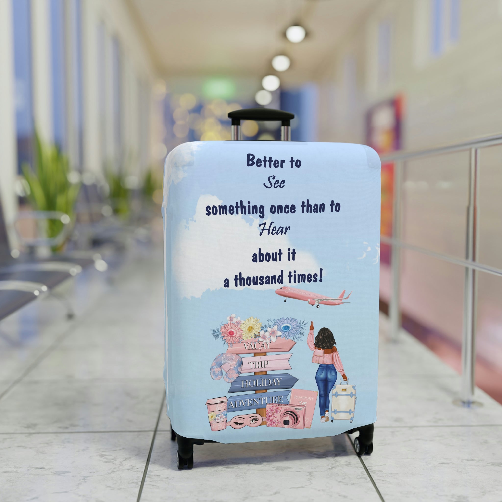 Luggage Cover, Luggage Protector, Suitcase Protector, Travel Suitcase Cover