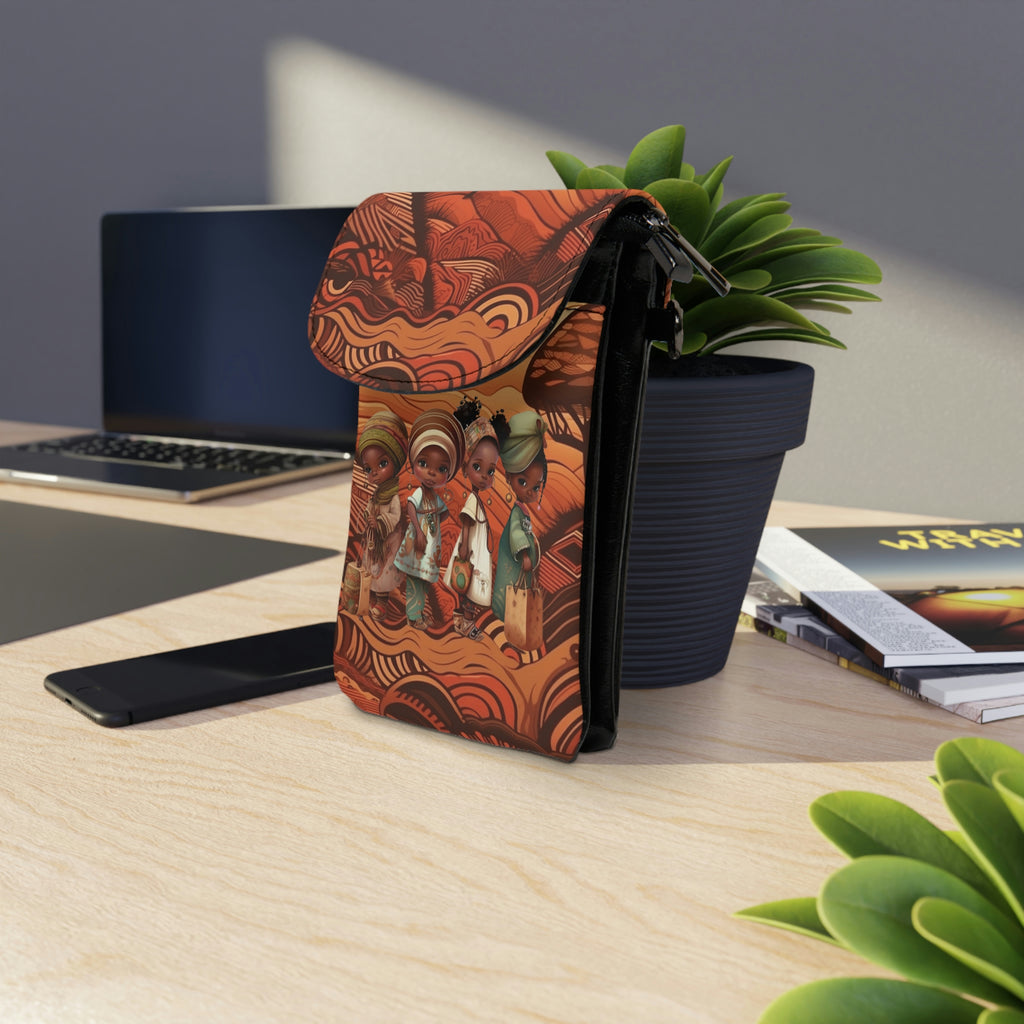 Small Cell Phone Wallet, Small Crossbody Cell Phone Bag | Crossbody Pouch | Cell Phone Pouch | Cell Phone Bag