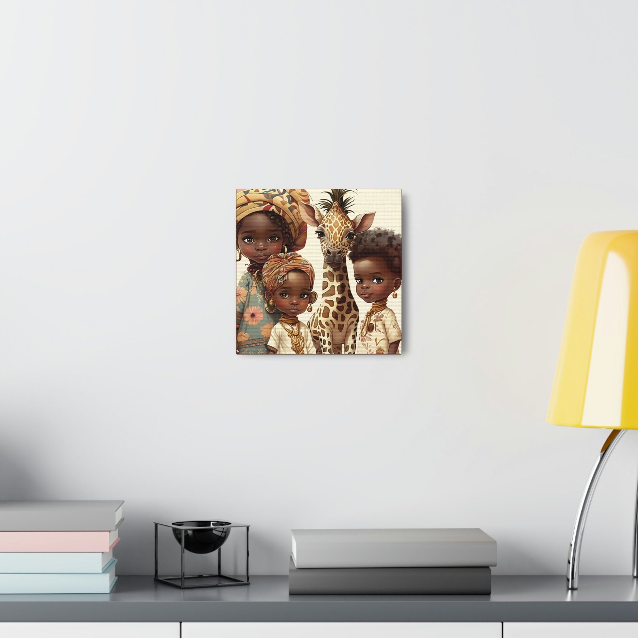 African Canvas, Canvas for Home Decor, Wall Decoration, Housewarming Gift