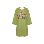 Women's Oversized Pajamas, Sleep Tee Pajamas