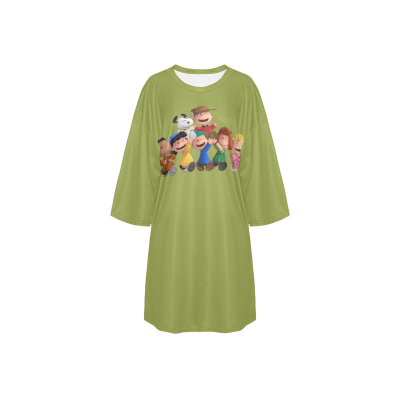 Women's Oversized Pajamas, Sleep Tee Pajamas