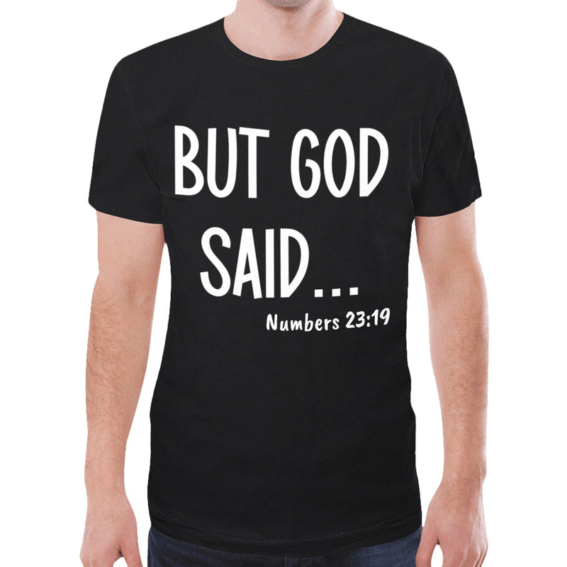 But God Said New All Over Print T-shirt