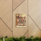 African Canvas, Canvas for Home Decor, Wall Decoration, Housewarming Gift,