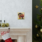 Cute Afro Girls Canvas, African Canvas, Canvas for Home Decor, Wall Decoration, Housewarming Gift, Girls Canvas