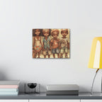 African Canvas, Canvas for Home Decor, Wall Decoration, Housewarming Gift,