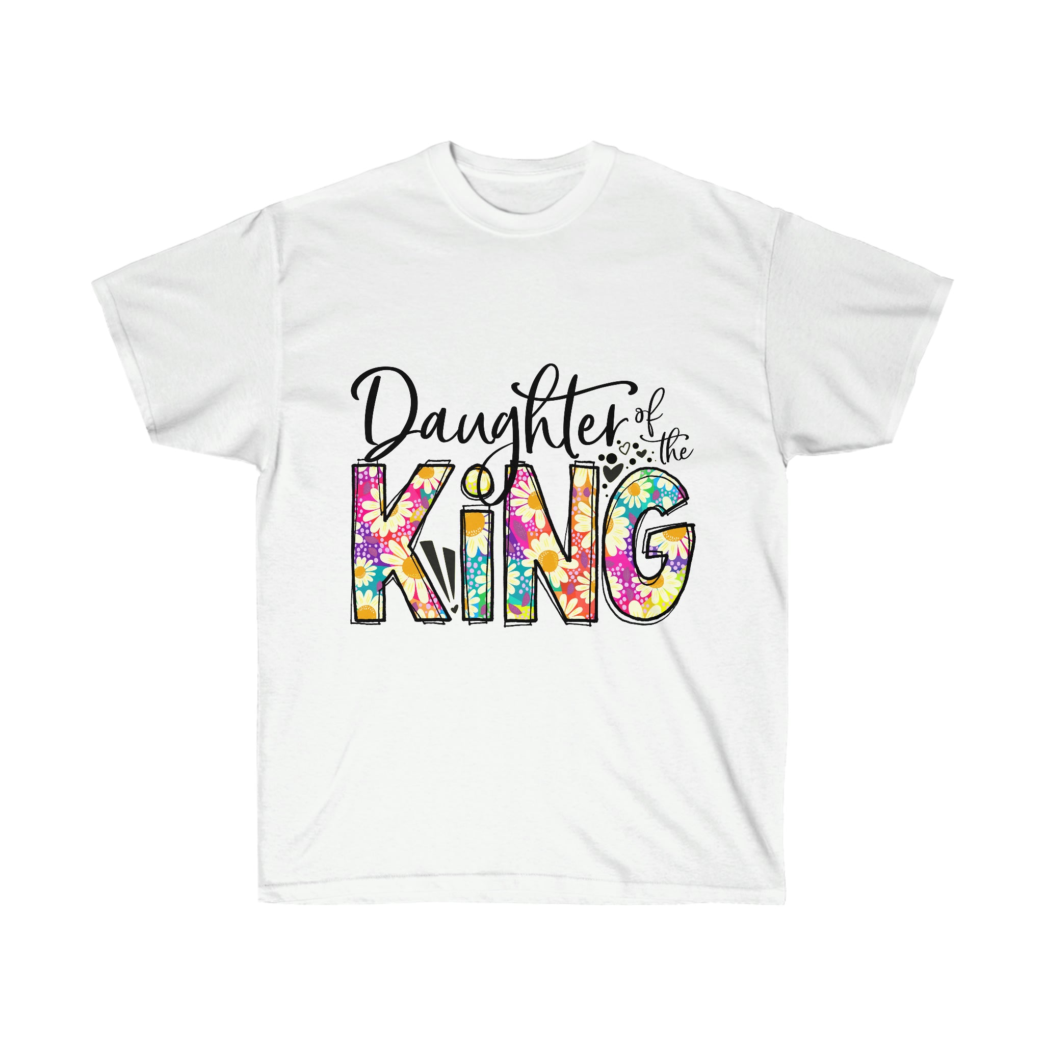 Unisex Ultra Cotton Tee, Tshirt, Inspirational Tshirt, Daughter of the King
