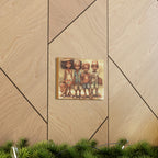African Canvas, Canvas for Home Decor, Wall Decoration, Housewarming Gift,