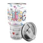 30oz Nurse Tumbler, Tumbler, Nurse Tumbler 30oz Insulated Stainless Steel Mobile Tumbler