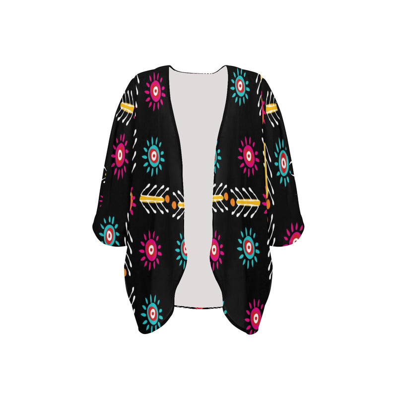 Aztec Design, shorts, tights, bucket hat, kimono set