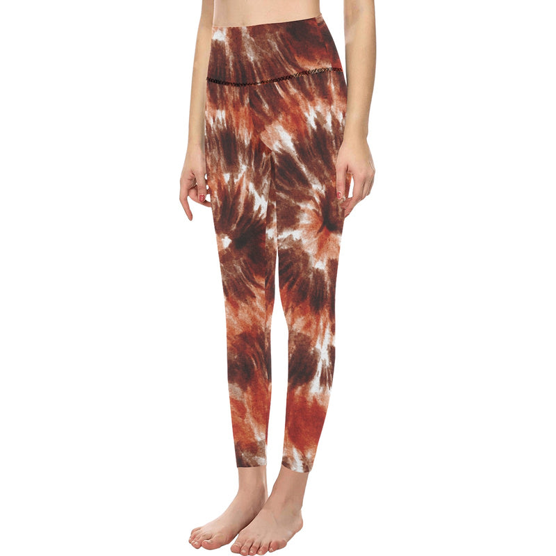Boho Tie Dye Brown Dress
