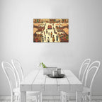 Market Upgraded Canvas Print 18"x12"