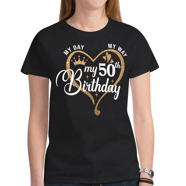 My Way/Her Way Birthday T-shirts