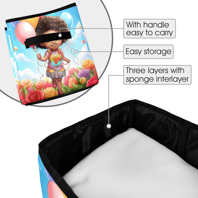 Birthday bin Quilt Storage Bag