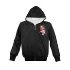 TooCoolBlack Big Girls' Zip Up Hoodie (Model H58)