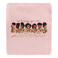 God says you are Pom Pom Fringe Blanket 60"x80"