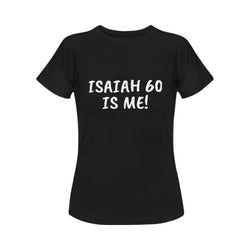 Isaiah 60 Black T-shirt,