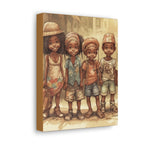 African Canvas, Canvas for Home Decor, Wall Decoration, Housewarming Gift,