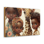 African Canvas, Canvas for Home Decor, Wall Decoration, Housewarming Gift