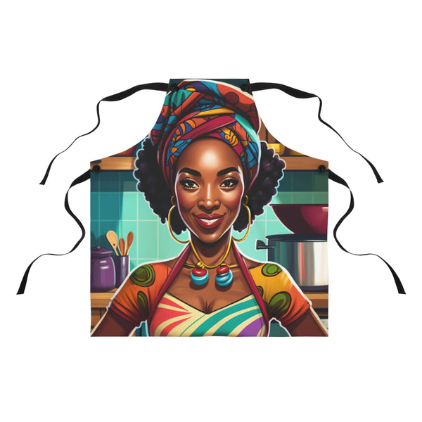 Apron, Colorful Apron, African American Apron