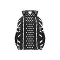 Black African Textile Print Multifunctional Backpack