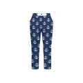 Navy/Anchors Men's All Over Print Casual Trousers