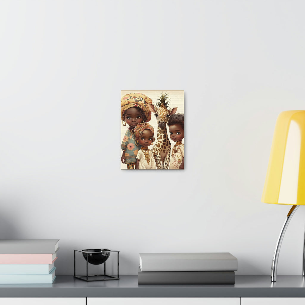 African Canvas, Canvas for Home Decor, Wall Decoration, Housewarming Gift