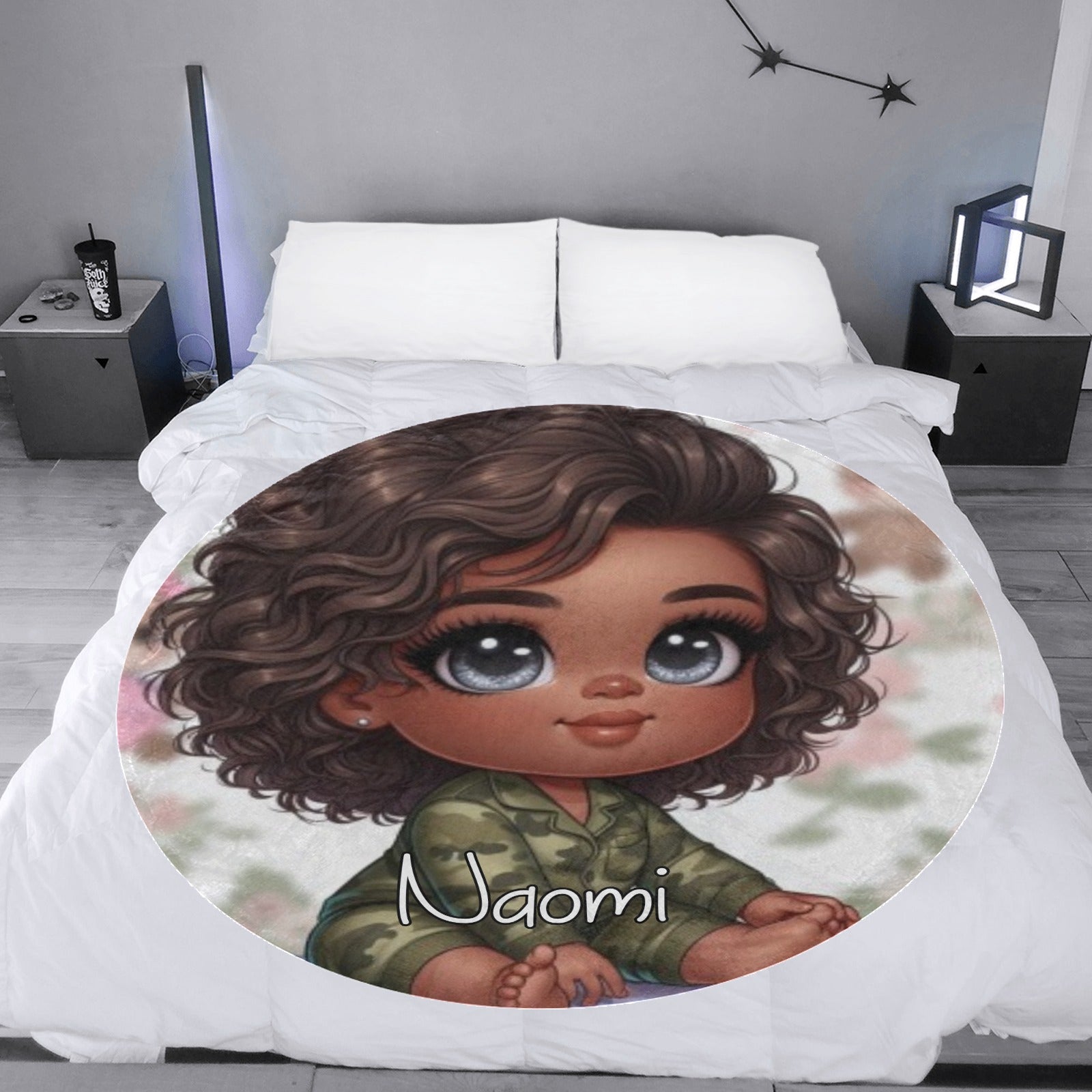 Camo Baby Circular Ultra-Soft Micro Fleece Blanket 60"