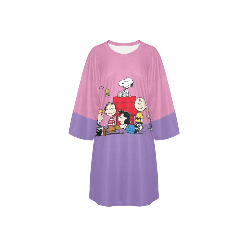 Women's Oversized Pajamas, Sleep Tee Pajamas