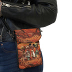 Small Cell Phone Wallet, Small Crossbody Cell Phone Bag | Crossbody Pouch | Cell Phone Pouch | Cell Phone Bag