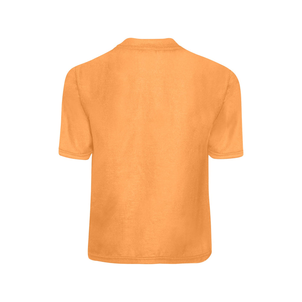 Boy with book_toddler shirt Little Boys' All Over Print Crew Neck T-Shirt (Model T40-2)