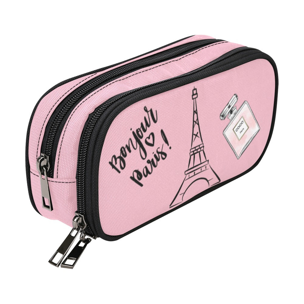 Paris Theme Print Pencil Pouch Pencil Pouch