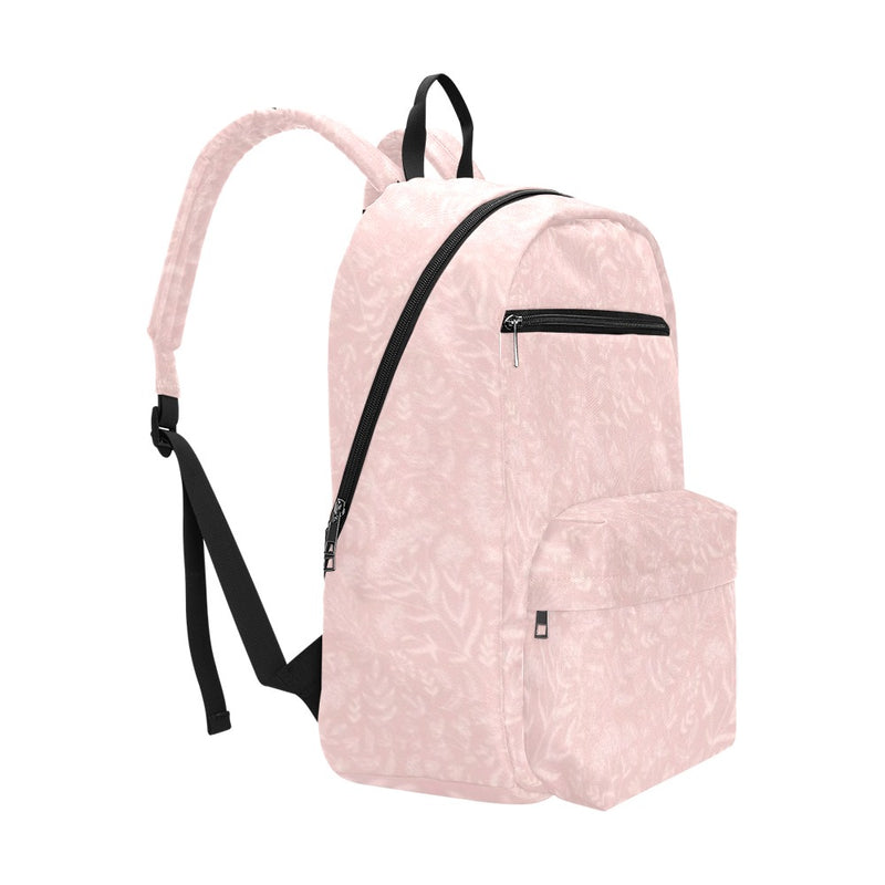 Pink Flower Design Large Capacity Travel Backpack (Model 1691)