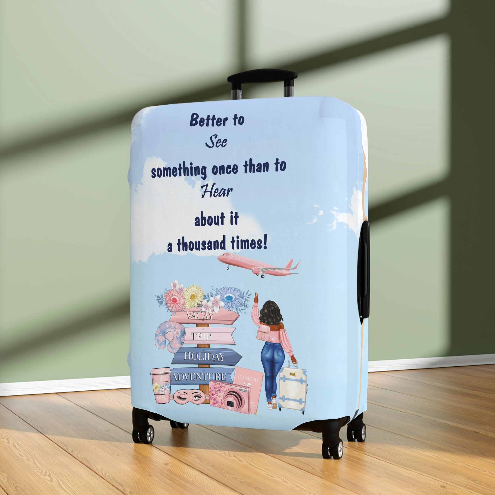 Luggage Cover, Luggage Protector, Suitcase Protector, Travel Suitcase Cover